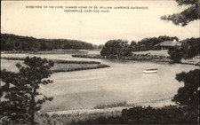 Centerville MA River View of the Cove E. D. West Co. c1910 Vintage Postcard picture