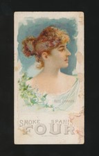 1880's N532 Smoke Spanish Four ACTRESSES -ALICE JOHNSON picture