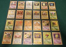 Pokemon Rare Card Lot 1999 Base Set, Jungle, Fossil - DMG  - Huge 24 Card Lot  picture