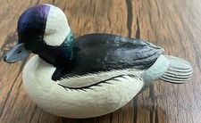 Ducks Unlimited Jett Brunet Bufflehead Miniature Duck Figurine 2015 picture