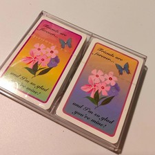 Vintage New Old Stock Playing Cards By Hampton Direct Inc Butterfly Theme picture