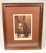 Edward Sheriff Curtis Framed Photogravure 