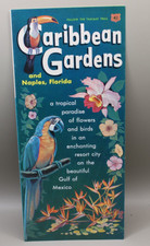 Naples Florida Caribbean Gardens Travel Brochure Vintage picture