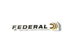 Federal Die Cut Sticker Firearms Ammunition Gun Safe Car Outdoor Decal Ammo picture