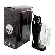 8.5inch Death Resin Hookah Glass Bong Shisha Smoking Water Pipe with glass bowl picture