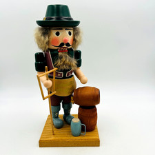 Freiberger Raum & Tafelschmuck Nutcracker Oktoberfest Brewer Beer Vintage picture