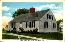 Clark House ~ built 1758 ~ Wolfeboro NH New Hampshire ~ mailed 1940 picture