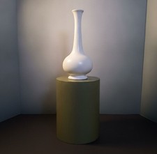 Mid-Century Modern Royal Haeger White Textured 10