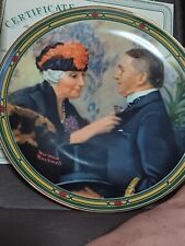 Norman Rockwell American Dream 1987 Knowles Collector's Plate 