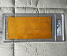 James A. Garfield Signed Original Presidential Autograph PSA/DNA Certified picture
