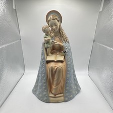 Vintage Goebel Hummel Flower Madonna Figurine 10/1 TMK-3 Stylized Bee Mary Jesus picture