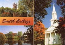 Postcard  6 x 4 View of Campus of Smith College, Northampton, MA. picture