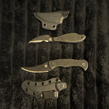 JB Knife and Tool Fixed Blade set.  Ditch Pik and Ditch Sakit knives set. picture