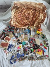 Junk Drawer Lot Of Various Items Craft bits and pieces Toys Pins new old broken picture