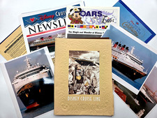 Disney Cruise Line Magic & Wonder Inaugural Sailings Cast Ephemera Archive 1998 picture