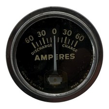 Vintage Amperes Discharge Charge 60 60 Gauge Made In USA Ae picture
