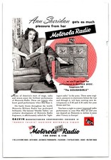 Original 1945 Motorola Radio 