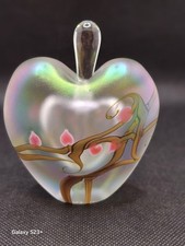 ZELLIQUE STUDIOS IRIDESCENT Heart Shaped Elegant Perfume Bottle, 4