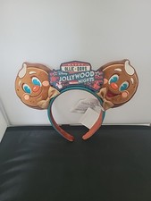 Disney Parks Jollywood Nights 2024 Ollie Gingerbread Ears Headband New picture