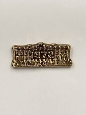 RARE Vintage 1972 Gold Colored Lapel Pin picture