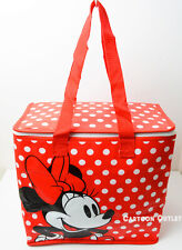 Disney Minnie Mouse Insulated Food Delivery Zippered Tote Bag Birthday Gift Red picture