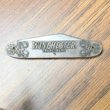 Vintage Winchester USA Brass 1900 2000 Turn Of The Century Model Pocket Knife picture