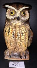 Vintage Retro Ceramic Inarco Owl Figurine Planter picture