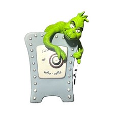 Hallmark Dr. Seuss Collection The Grinch Who-ville Figurine Animation coin bank picture