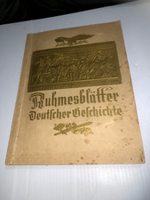 1932 Ruhmesblätter Deutscher Geschichte Cigaretten Album German History 252 pics picture