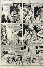 Original Comic Art - West Coast Avengers 1 pg 15 Milgrom/Sinnott Marvel 1986 picture