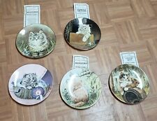 Kitten Classics Royal Worcester Collectors Plates Lot Of Six Plates England 1985 picture