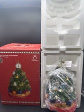 Disney Our Family Tree Holiday Christmas Multi Miniatures Snow Globes Musical picture