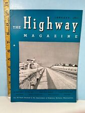 1936 Jan. The Highway Magazine - Highways, Railways & Bridges & Infrastructure picture