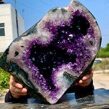 22.88LB  Natural Amethyst geode quartz cluster crystal specimen Healing picture