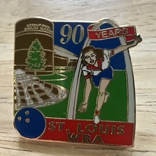 Vintage WBA 90 years St. Louis Pinback picture
