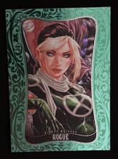 2014 Rittenhouse - Marvel Dangerous Divas Series 2 - Rogue #80 - Emerald 45/100 picture