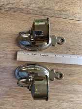 Pair Vintage Brass Colonial Williamsburg Candlesticks Wall Sconces picture
