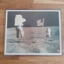 NASA Vintage (Apollo 16) Jumping Salute TV Photo 'A KODAK PAPER' picture