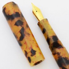 PSP Ranga Miwok 2 Premium Acrylic Fountain Pen -  Tortuga, JoWo #6 Nibs (New) picture