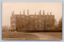 J87/ Barnesville Ohio RPPC Postcard c1910 Belmont Ruins Friends School 1093 picture