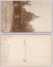 Paris La Sorbonne Church Auguste Comte Monument RPPC Postcard 1913 picture