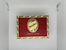 Brickhouse Red EMPTY Wooden Cigar Box 8 x 5.75 x 3 Crafting picture