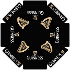 GUINNESS STOUT w/ HARP LOGO 7 foot BEER UMBRELLA MARKET PATIO STYLE HUGE picture