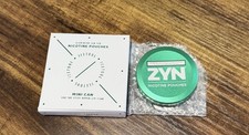 ZYN Small-Size MINI Metal Can - Green NEW AUTHENTIC ICETOOL - Empty, New w/ Box picture
