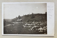 Plymouth WI RPPC Sheboygan Railway Trolley/Interurban Antique Postcard 1911 picture