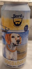 CRAFT Beer Can Dogs & Boats Double IPA Beer'd Brewing Stonington, CT 16oz picture