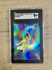2021 Star Wars Galaxy Leap of Faith Refractor SGC (PSA) 9 picture
