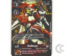 Guilmon ST7-03 Premium Bandai Alt Art Digimon Card Game English NM picture