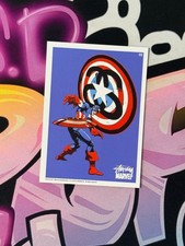 2011 Stussy Marvel Captain America #2 Series 1 picture