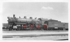 3B328 RP 1940s UNION PACIFIC RAILROAD 2-8-2  LOCO #1918 picture